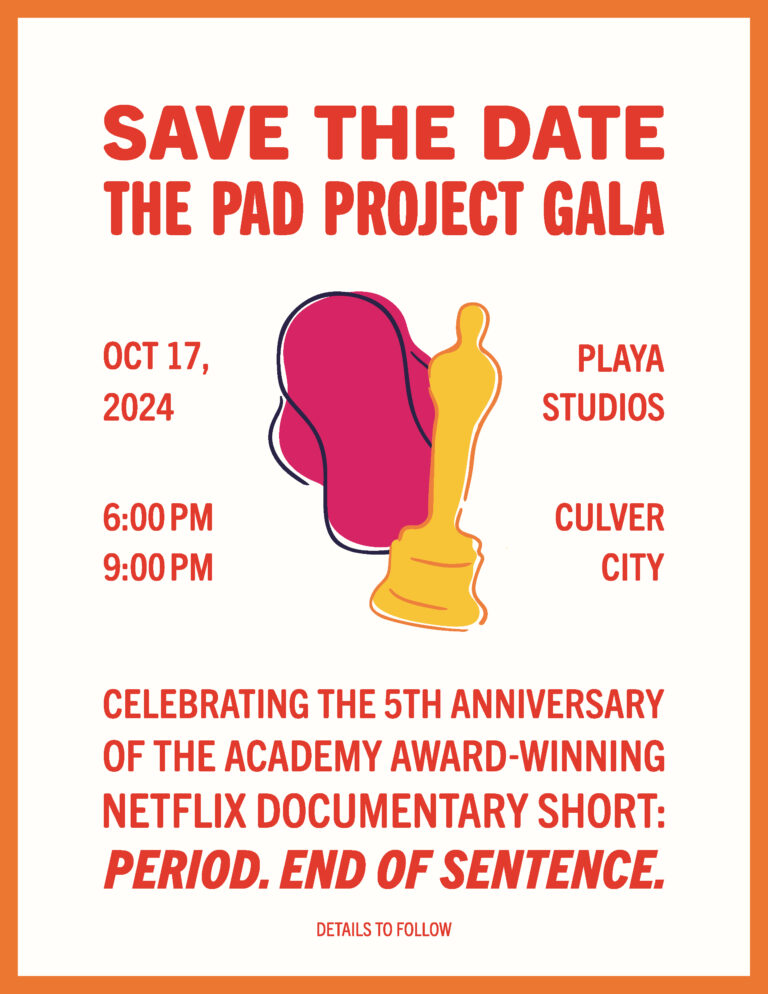 The Pad Project Gala, Save the Date, 2024 Gala